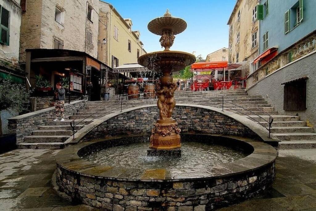 Charmant Appartement Climatise Au Coeur De La Capitale Corse Corte  Dış mekan fotoğraf